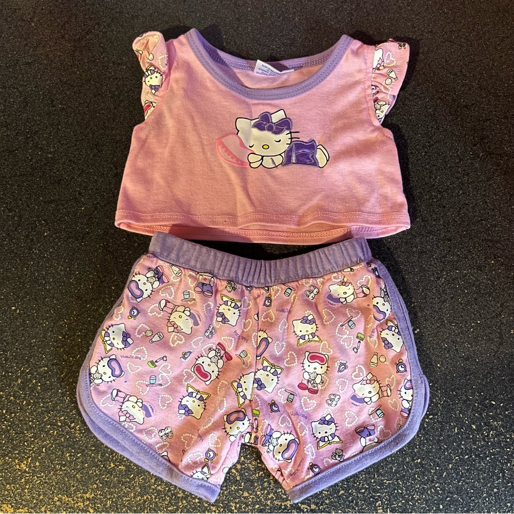 Hello Kitty Build A Bear Pajamas